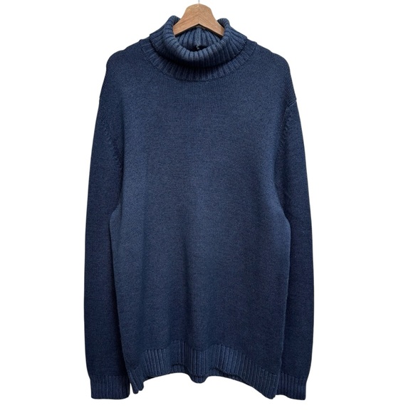 Zanone Slowear 100% Wool Turtleneck Sweater Men XXL Closet Staple Preppy